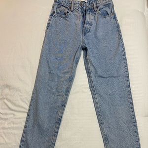 zara mom jeans